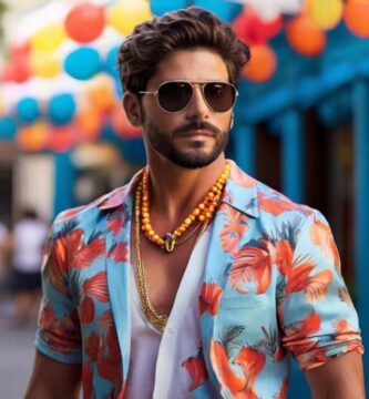 look masculino elegante para festa a noite de verao