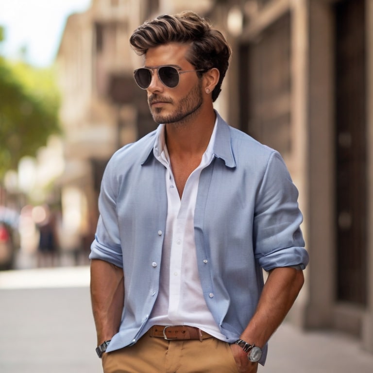 outfit casual masculino